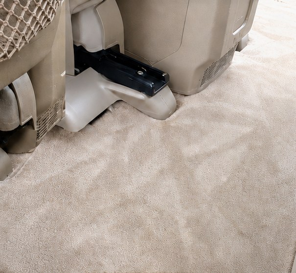 Interior Shampoo before and after — after